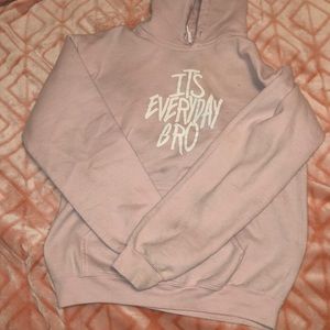 Light pink hoodie
